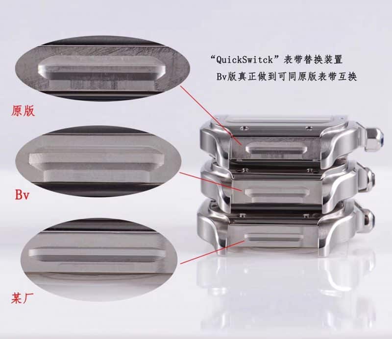 卡地亚山度士系列WSSA0009（大号）复刻表真假评测细节图