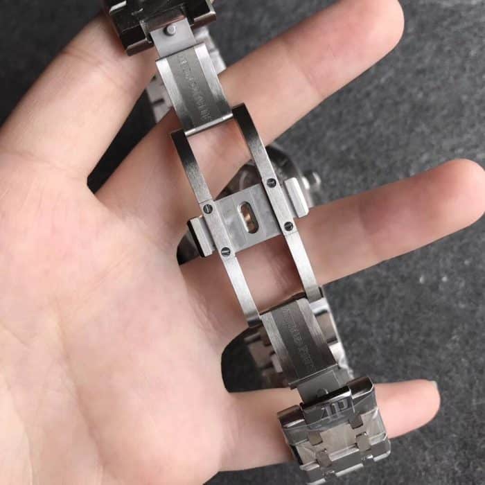 JF厂爱彼皇家橡树26574多功能日历星期月份月相全自动机械复刻表表扣图