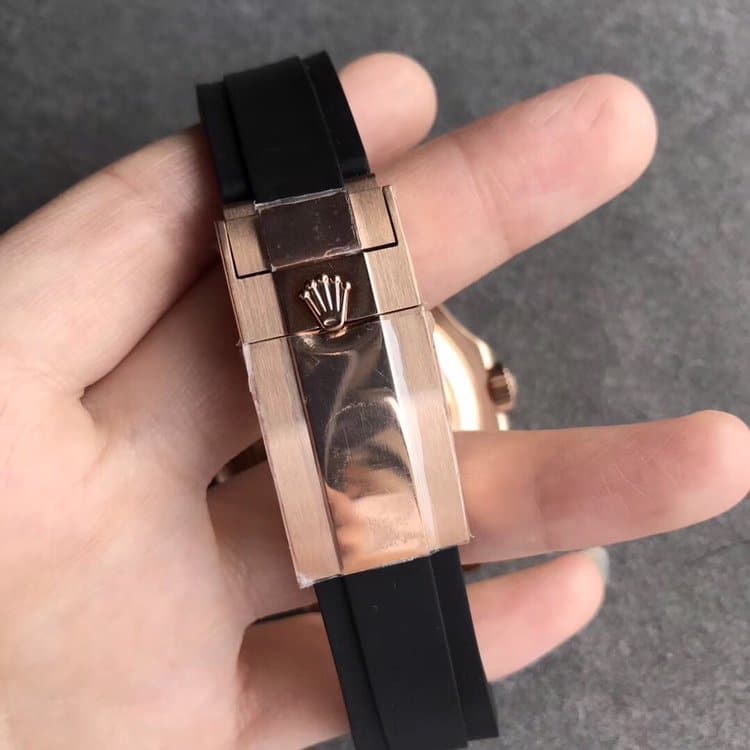 劳力士金游艇Rolex m116655-0005满天星表扣图
