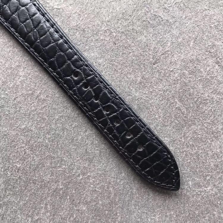 MKS厂宝玑5177BB超薄复刻经典黄金色白盘手表表带图