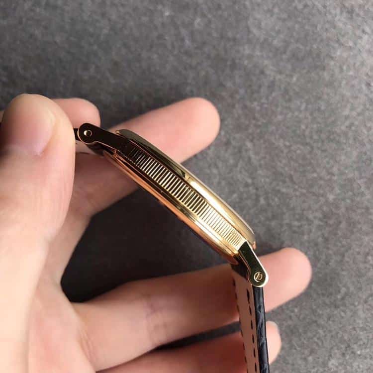 MKS厂宝玑5177BB复刻超薄经典黄金色经典表盘侧面图