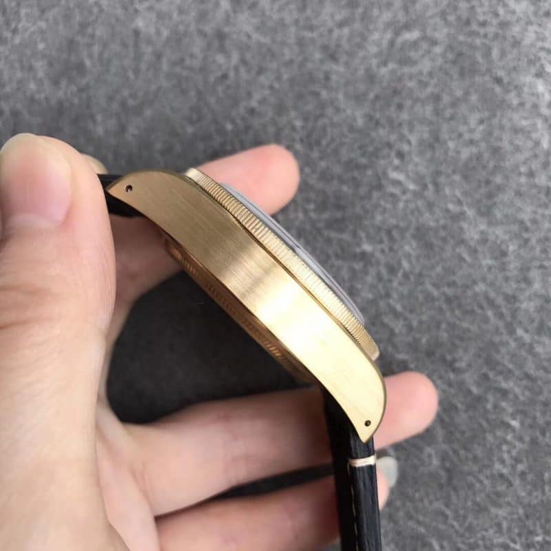 XF厂帝舵碧湾青铜型M79250BA-0001腕表侧面图