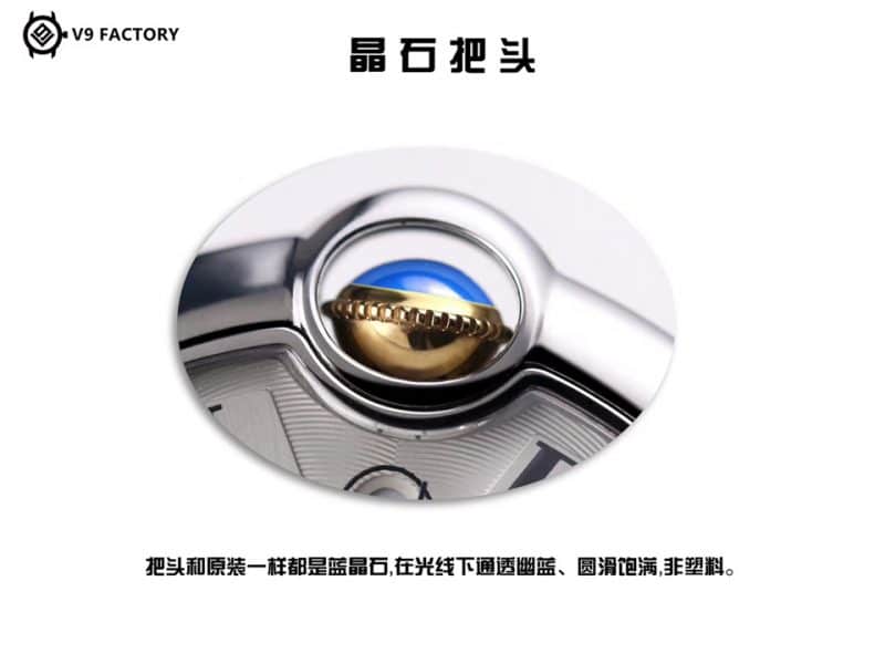 V9卡地亚蓝气球W69009Z3复刻表间金款评测（金色刮花不露白）把头图