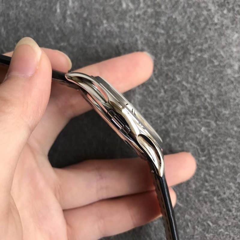ZF百达翡丽古典复刻表系列5227G-001底盘翻盖侧面图