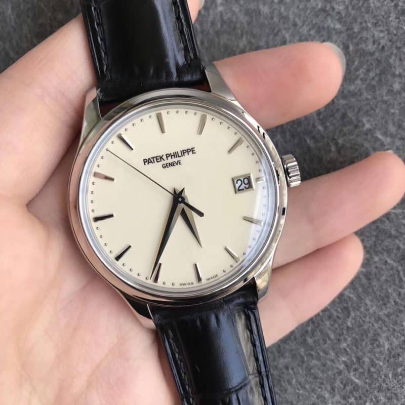 ZF百达翡丽古典复刻表系列5227G-001底盘翻盖正面图