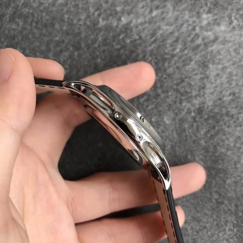 GR厂百达翡丽复杂功能时计复刻表5205G-013 直径40（蓝盘）侧面图
