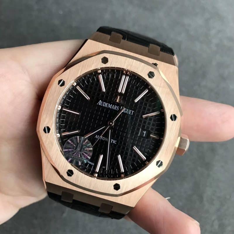 JF厂爱彼皇家橡树系列15400OR.OO.D002CR.01男表正面图