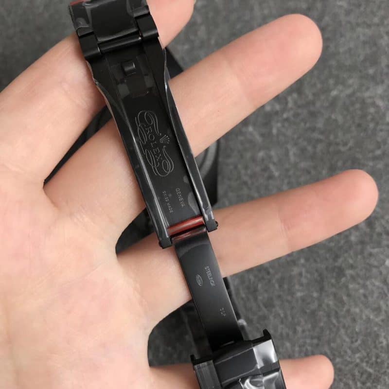 JB厂劳力士Label Noir蚝式陀飞轮顶级复刻表表扣图