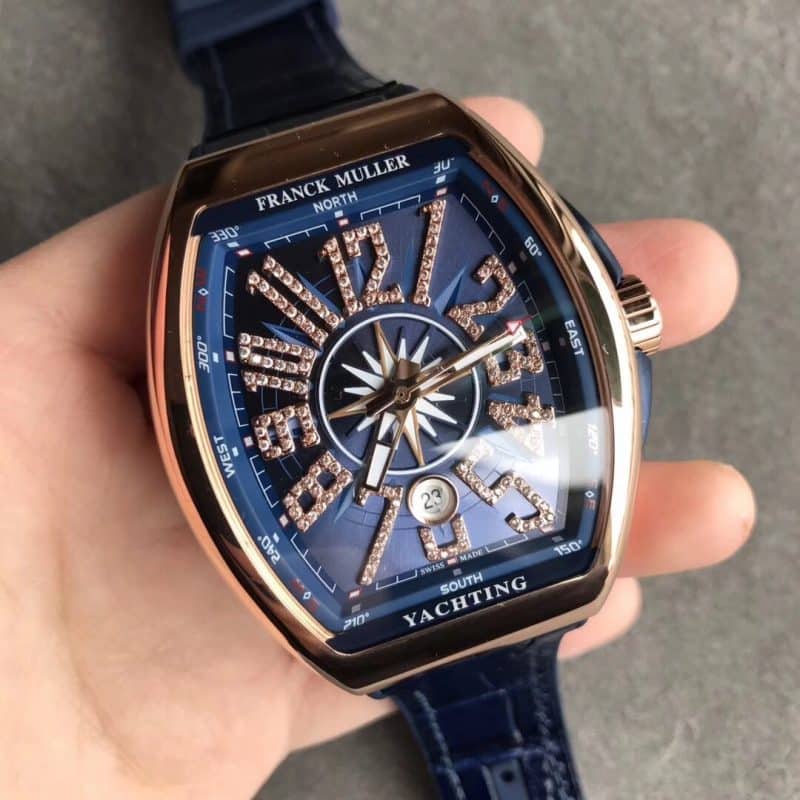 Frankfurt Mueller V45 Yacht Series Men's Belt Replica Watches