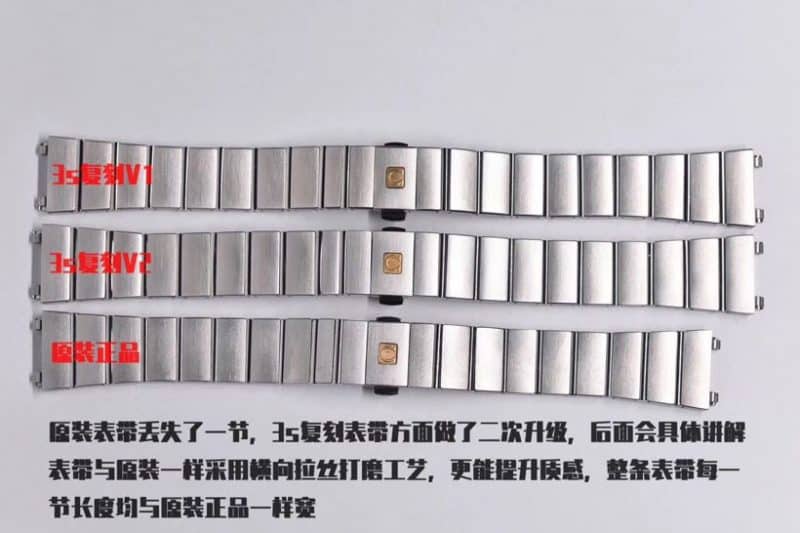 3s欧米茄星座系列27mm女表真假对比评测表带图