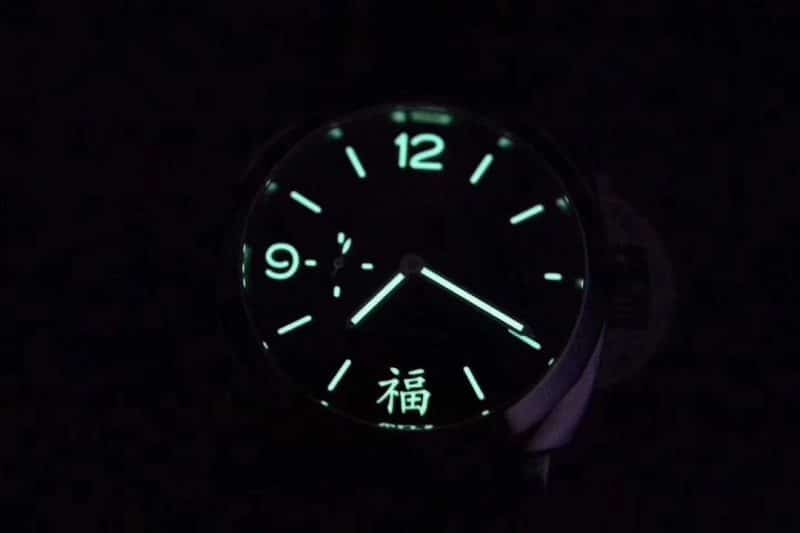vs厂沛纳海pam00498中国福字限量款复刻表夜光图