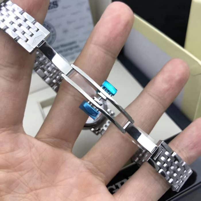 顶级复刻原单海淘正品浪琴博雅系列女款25.5mm机械表原装瑞士机芯表扣图