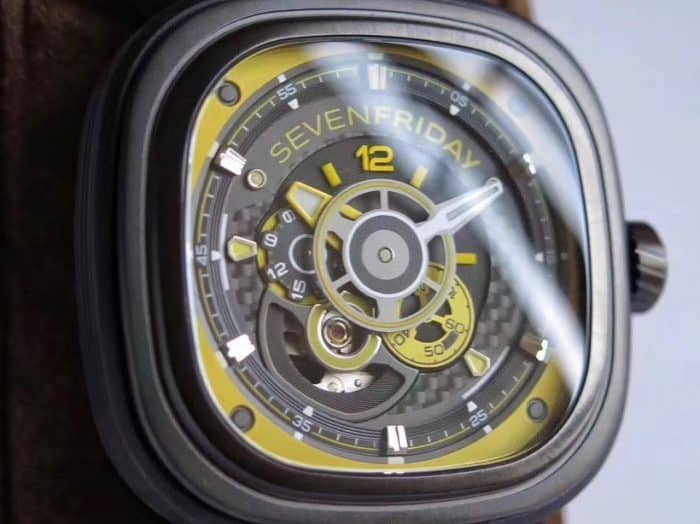 Sevenfriday-P系列 P3B/06 P3B/03 自动机械男表正面图