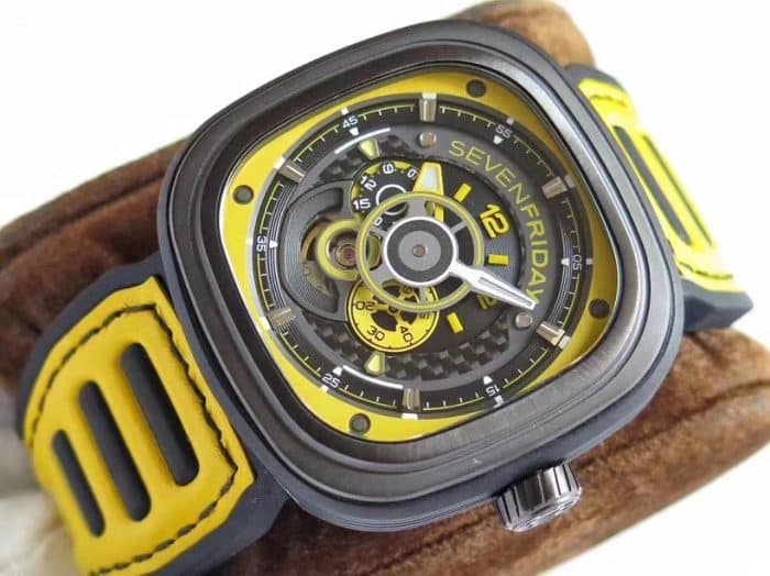 Sevenfriday-P系列 P3B/06 P3B/03 自动机械男表正面图