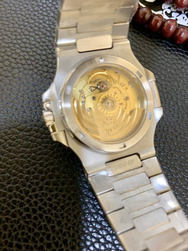 真金百达翡丽金表运动优雅系列5711/1A 010腕表(鹦鹉螺复刻表)机芯图