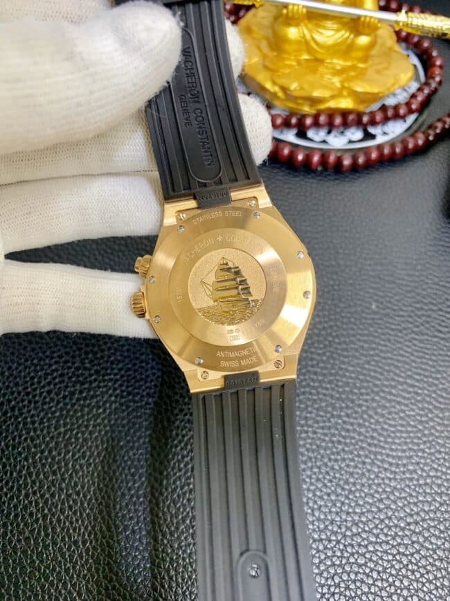 真金复刻江诗丹顿金表纵横四海系列47450/B01J-9228腕表后盖图
