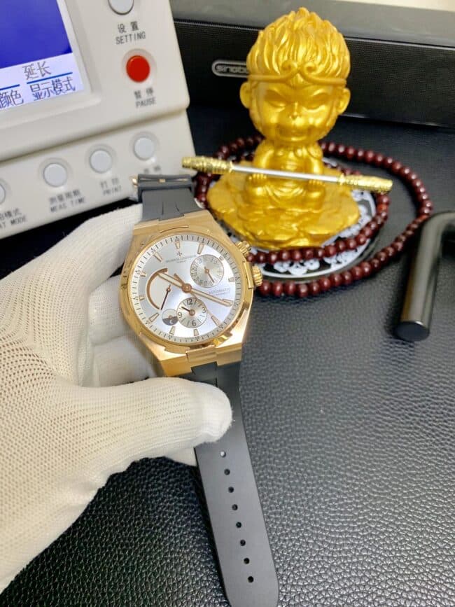 真金复刻江诗丹顿金表纵横四海系列47450/B01J-9228腕表正面图