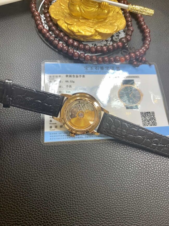 真金复刻江诗丹顿18k玫瑰金表传承系列85180/000R-9166腕表机芯图