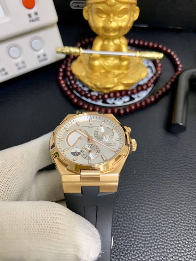 真金复刻江诗丹顿金表纵横四海系列47450/B01J-9228腕表正面图