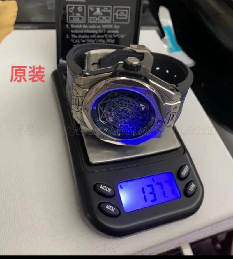 宇舶刺青钛金蓝色复刻手表评测——独特美学重量图