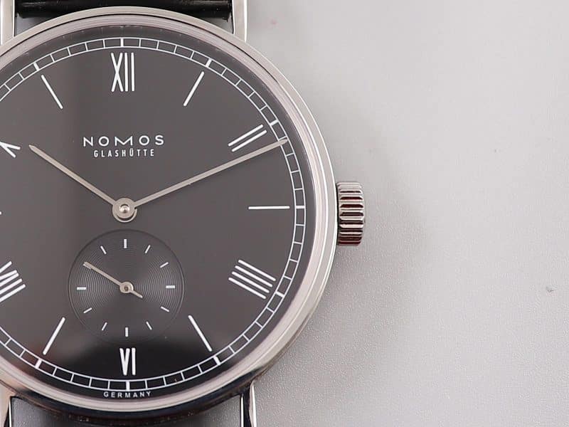 复刻诺莫斯手表nomos极简纯粹男士机械细节图