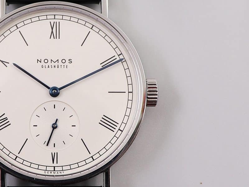 复刻诺莫斯手表nomos极简纯粹男士机械细节图