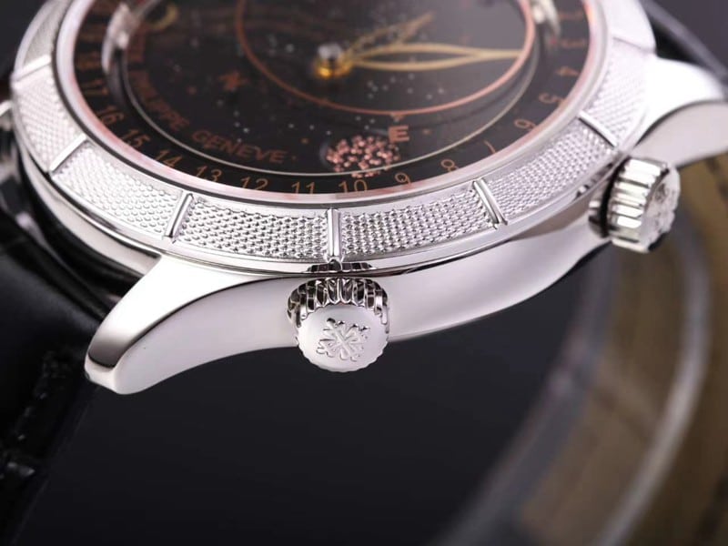 百达翡丽超a手表复杂功能星空系列5106R/5102/6104绿盘细节图