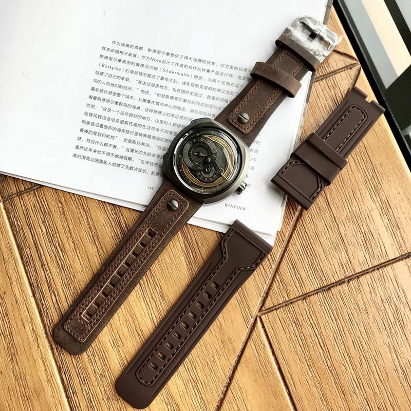 七个星期五复刻手表Sevenfriday自动机械男表正面图