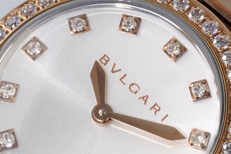 宝格丽高仿手表BVLGARI LVCEA系列女士腕表细节图