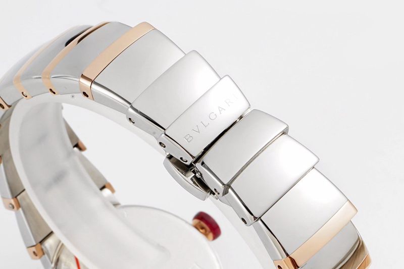 宝格丽高仿手表BVLGARI LVCEA 系列腕表表扣图
