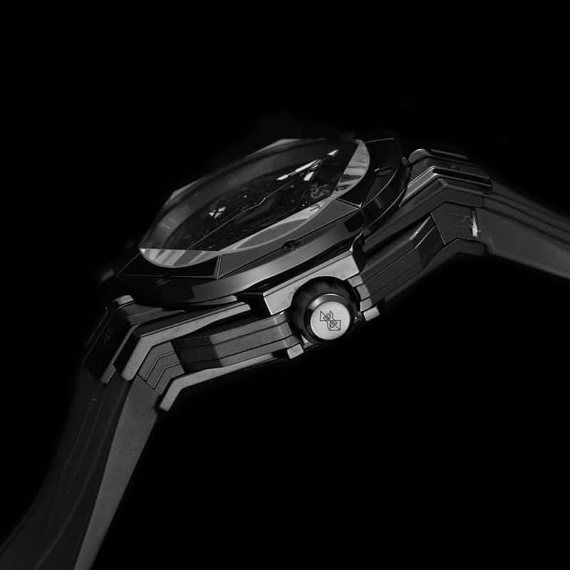Hublot宇舶复刻手表全新BigBangSangBleuII刺青男士机械腕表侧面图