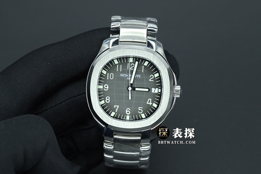 WY-3K厂顶级百达翡丽手雷复刻手表超薄324SC机芯灰盘钢带正面实拍图