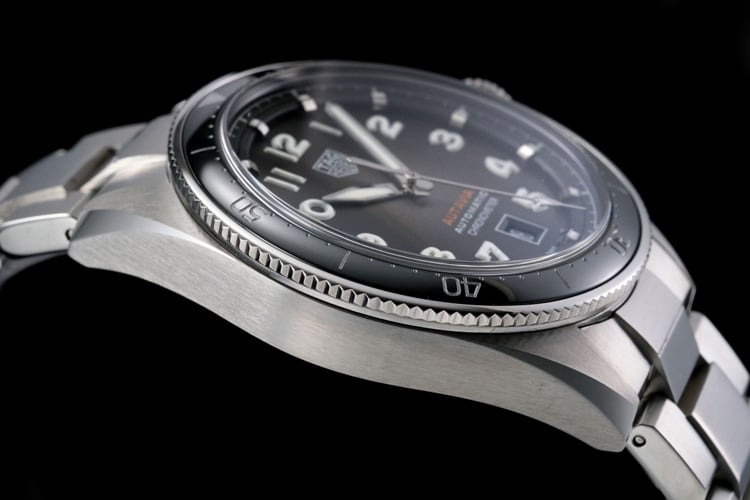 2021最新KOR出品TAG HEUER 泰格豪雅AUTAVIA系列顶级复刻侧面图