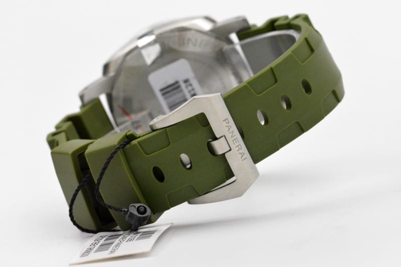 VS厂2020 沛纳海复刻新品PAM1055手表 42MM 绿海魂表扣图