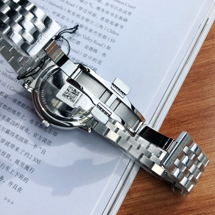 顶级复刻原单天梭最新款石英超薄情侣对表表扣图