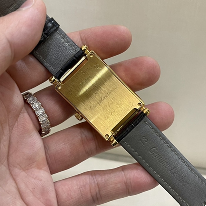 顶级复刻手表法穆兰穆勒真金真钻皮带手表后盖图