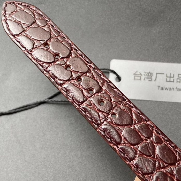 顶级复刻手表浪琴情侣表白盘棕带嘉岚系列皮带腕表皮带图