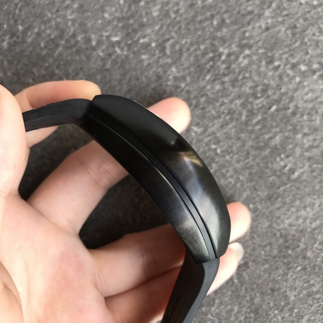 顶级复刻手表法兰克穆勒男款尼龙带先锋系列V45他陀飞轮机械手表侧面图