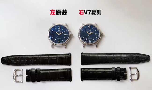 V7柏涛菲诺万国顶级复刻手表对比原版评测正面图