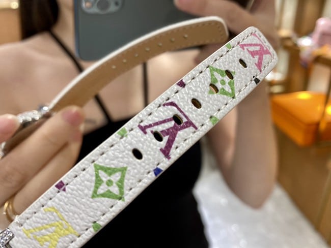 LV路易威登顶级复刻手表女士表盘皮带石英手表皮带图