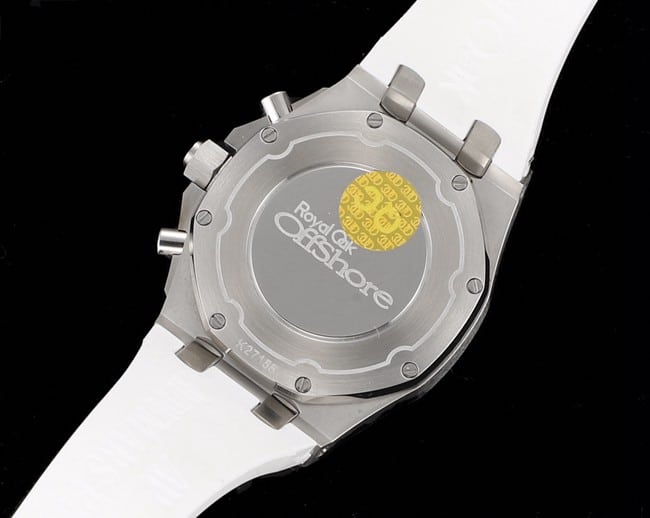顶级爱彼复刻表Audemars Piguet 皇家橡树银色壳女款多功能计时机械腕表机芯图