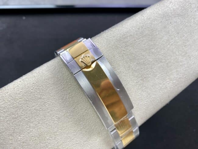 VS厂顶级复刻劳力士间金黑水鬼 41mm全新壳型正品开模黑盘男士机械腕表表扣图