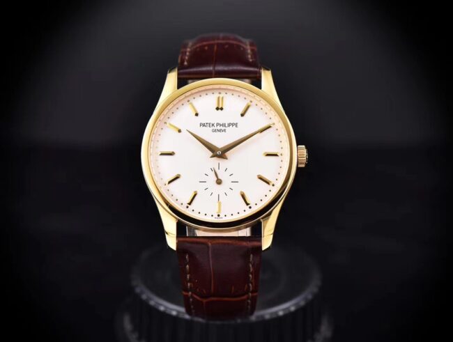 顶级复刻百达翡丽18k金新品——古典表系列5196G正装表王震撼登场正面图