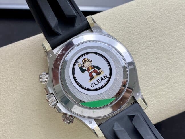 顶级高仿C厂劳力士灰盘 迪通拿4130机芯40mm 904精钢男士腕表机芯图