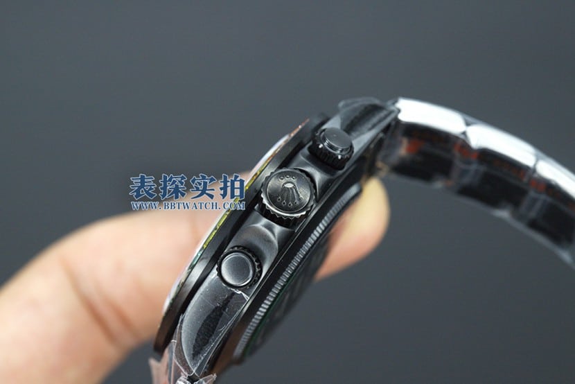 NOOB殿堂级腕表劳力士顶级复刻迪通拿4130机芯blaken改装表款厚度