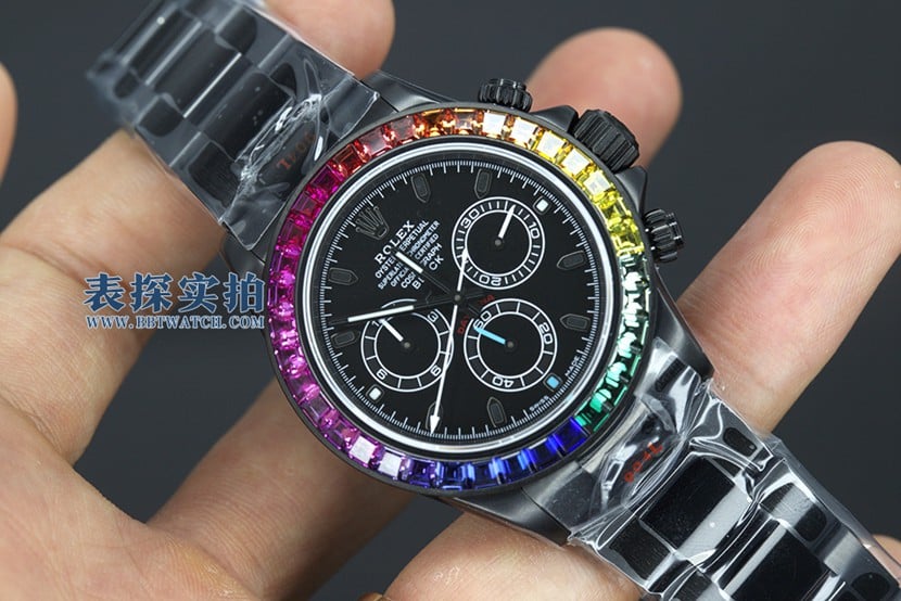 NOOB Hall of Fame watch rolex top replica daytona 4130 movement blaken modification models