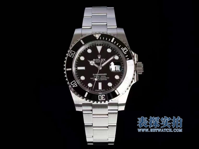 AR厂劳力士黑水鬼V5版无色差顶级复刻表3135机芯
