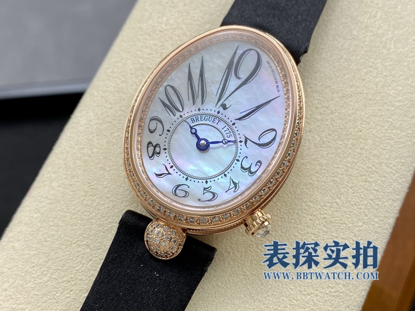 宝玑1:1复刻手表,那不勒斯皇后复刻表,正面图