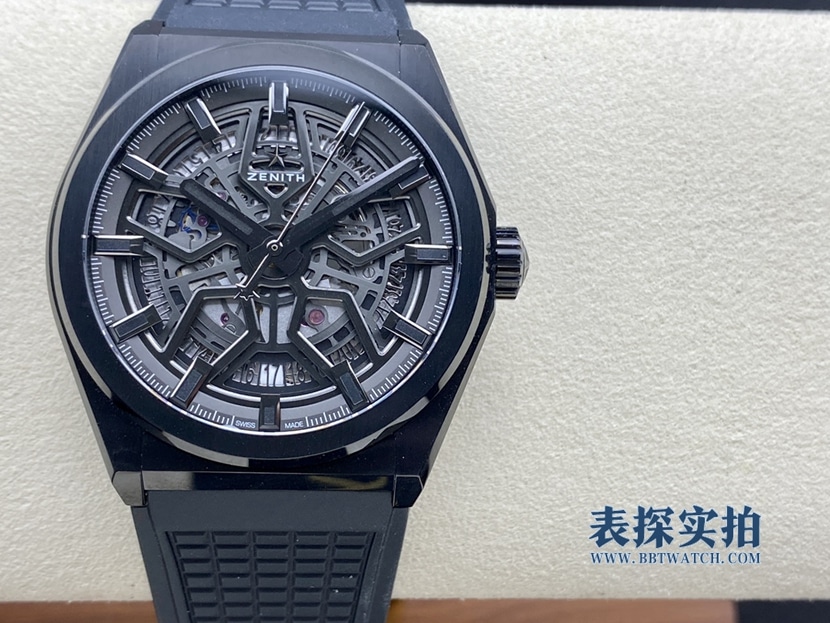 LF男士真力时1:1复刻手表镂空机械表49.9000.670/78.R782正面图