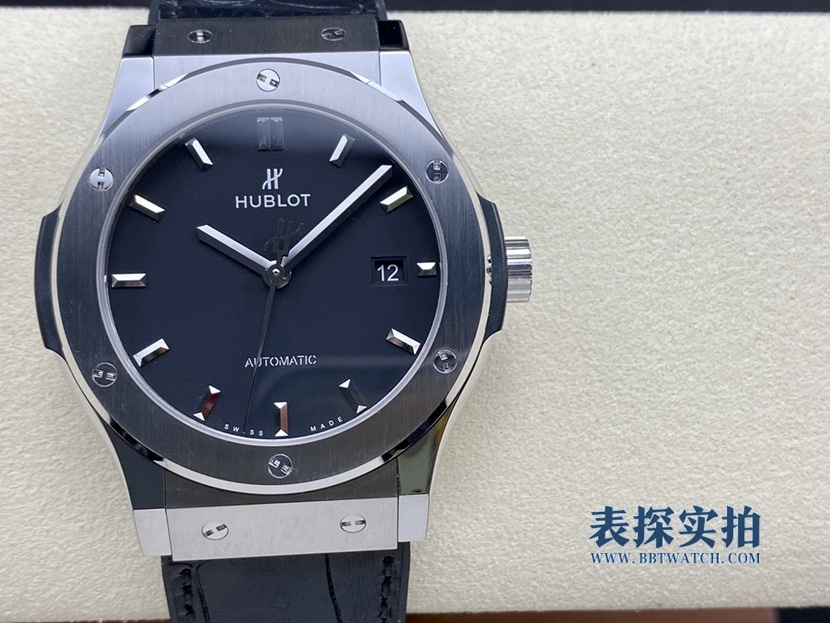 大厂精仿恒宝黑盘宇舶经典融合正面